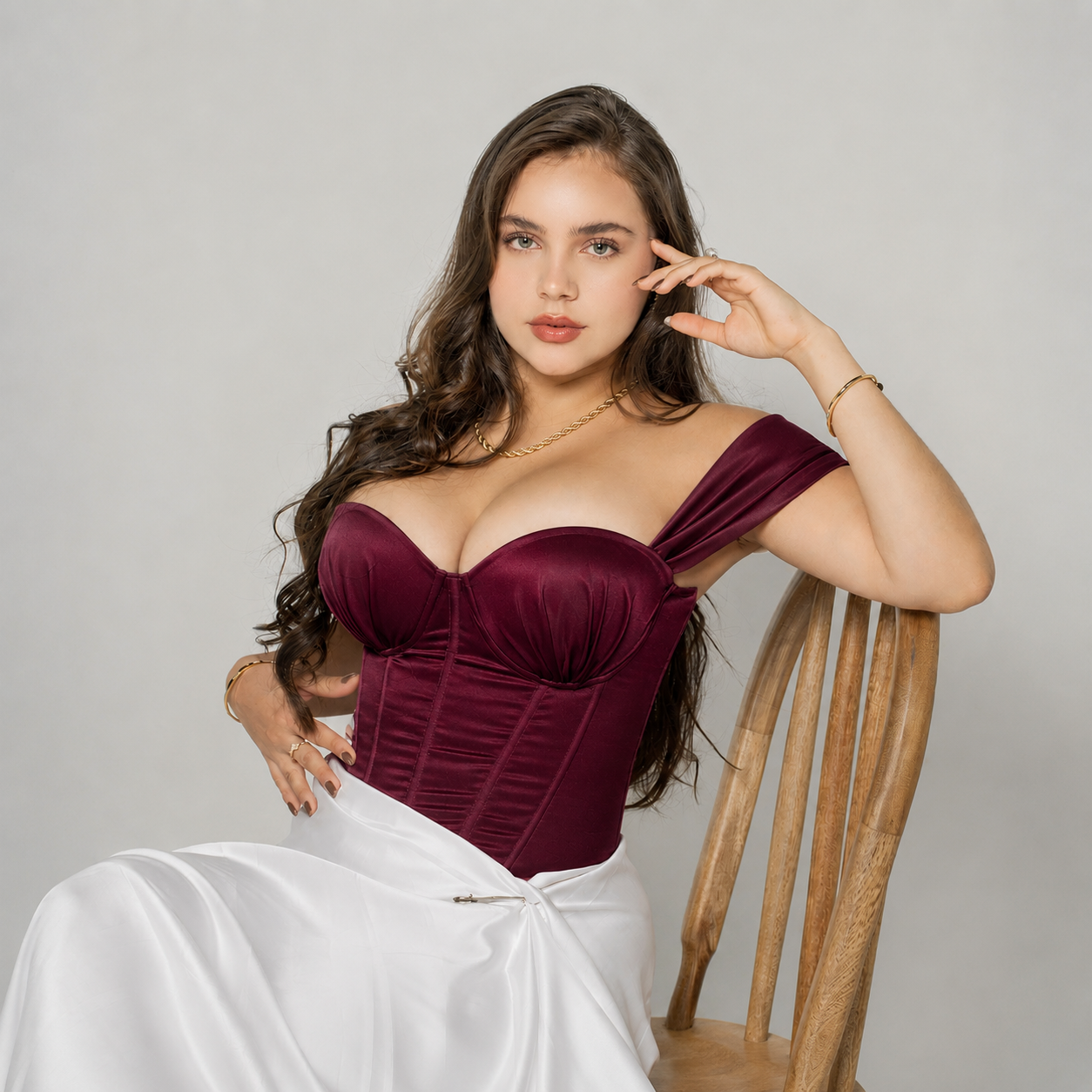 Corset Perlado